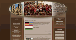 Desktop Screenshot of mizsambekunk.hu